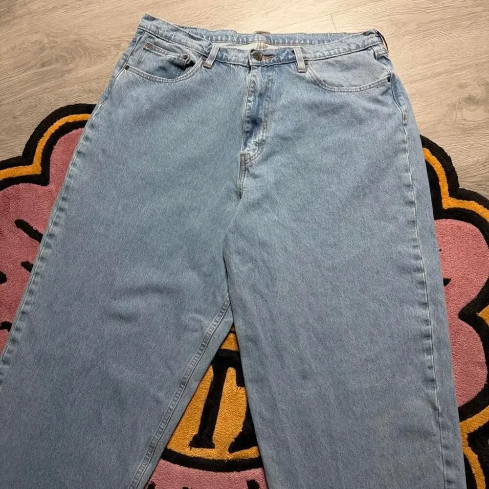 Levi’s Super Baggy Fit Denim Jeans Size 36x34 Light Blue Men's